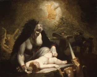 The Night-Hag Visiting Lapland Witches, 1796