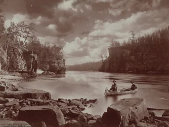 Lower Jaws, Dells of the Wisconsin, 1903