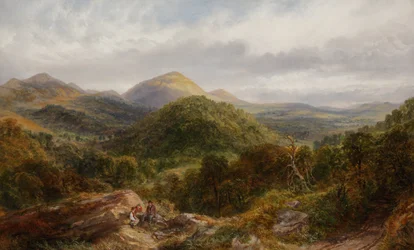 The British Camp and Herefordshire Beacon, 1872