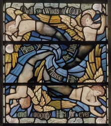 O All Ye Winds Of The Gods, Benedicite Window (detail)