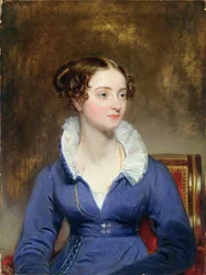 Young Woman in a Blue Dress, c.1825