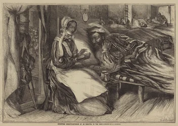 Christmas Charity, Interior of a Hospital in the East