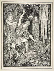 How the Serpent that Guarded the Gold Fleece was Slain, from 