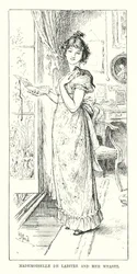 Mademoiselle de Laistre and Her Weasel