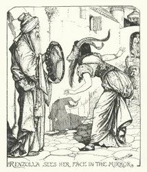 Renzolla Sees Her Face in the Mirror
