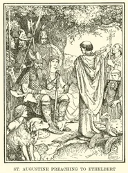 St. Augustine Preaching to Ethelbert