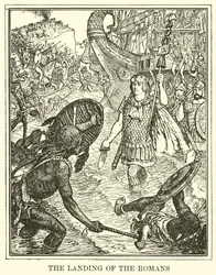 The Landing of the Romans