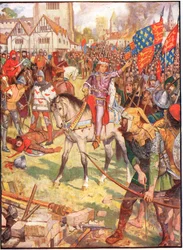 The Peasants Revolt, illustration from 