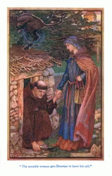 The Sensible Woman Gets Dunstan to Leave His Cell