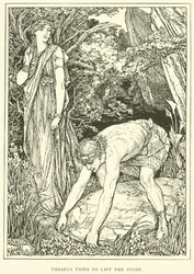Theseus Tries to Lift the Stone