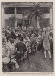 The State Banquet at Dublin Castle in Honour of the Queen