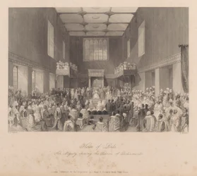 Her Majesty Opening the Session of Parliament