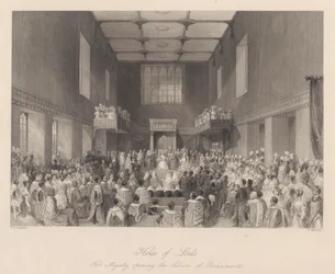 Her Majesty Opening the Session of Parliament