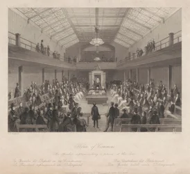 House of Commons: The Speaker Reprimanding a Person at the Bar