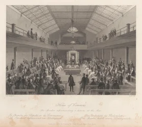 House of Commons, The Speaker Reprimanding a Person at the Bar