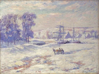 Snow at Quimper, 1909