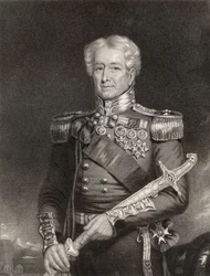 Sir Robert Henry Sale, engraved by F. Holl, from 