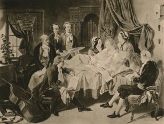 The Deathbed of Mozart