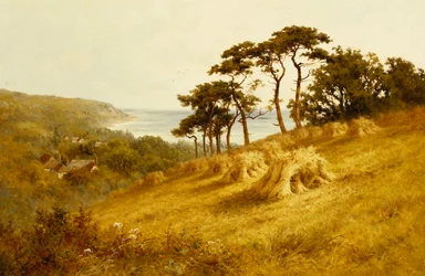 Harvest Time, Fairlight, Sussex