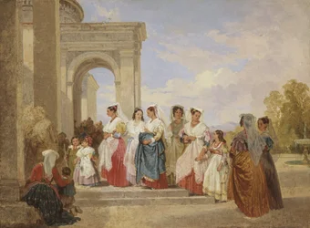 The Procession to the Christening