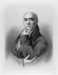 Portrait of Sir Henry Raeburn, Engraved by T.W. Knight