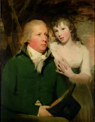 Sir Alexander Don with His Daughter Elizabeth