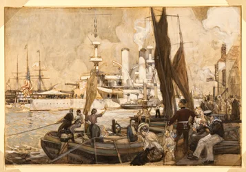 The U.S. Battleship 