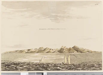 Otaheite, when Point Venus bears S.W. by W. 5 miles distant, 1768-75