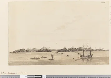 The Bay of Amsterdam, Friendly Islands, 1768-75