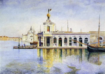 Venice, the Dogana, 1874