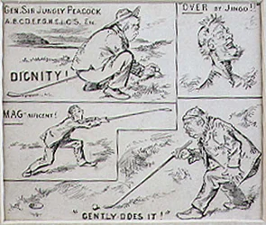Golfing Moves, Illustration from 