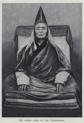 The Grand Lama of the Trans-Baikal (lithograph)
