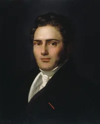 Portrait of Saint-Amand Bazard 1791-1832, 1821