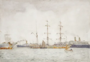 Ships in Harbour