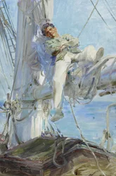 Sleeping Sailor, Falmouth 1905