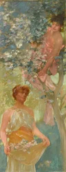 Among the Blossoms, mid-1880s