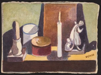 Cancel-lit Mantelpiece