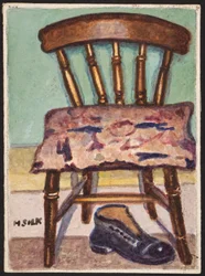 Kitchen Chair and Boot, c.1930