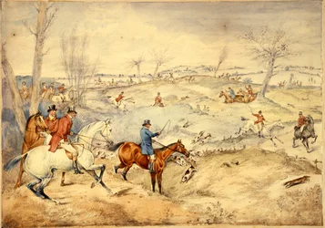 Hunting Scenes: Tally-Ho
