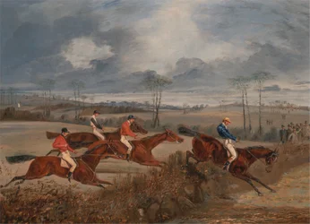 Scenes from a Steeplechase: Taking a Hedge