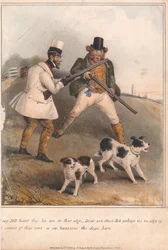 Set of Twelve with Title Page: Sporting Satirist