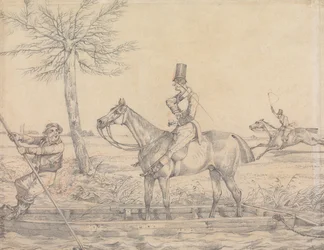 “Sporting Notions:” ‘Haven’t You a Notion That This is the Best Mode of Conveyance Over a Brook? and I Think by the Look of the Fellow he Never Had Any Thing so Neat in His Thing-a-My Before’