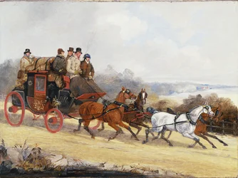 The Dover to London Coach: In Summer
