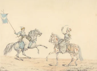 Two Turkish Cavalrymen