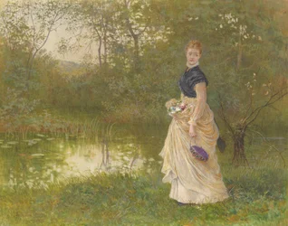 Beside the Lily-Pond