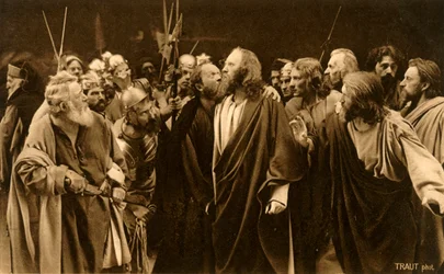 Judas Betrays His Master, 1922