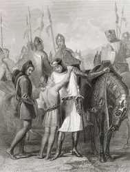 Richard, Earl of Pembroke, Taking Leave of His Brother Before Leaving for Ireland in 1169, from 