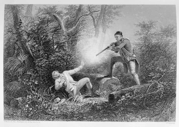 The Fratricide at Wyoming, 1778, from 