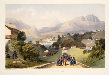 Alza, Renteria, and Lezo, from Sketches of Scenery in the Basque Provinces of Spain, with a Selection of National Music, pub. 1838