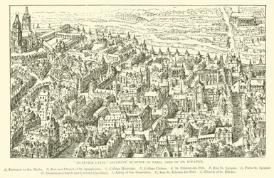 "Quartier Latin," Students